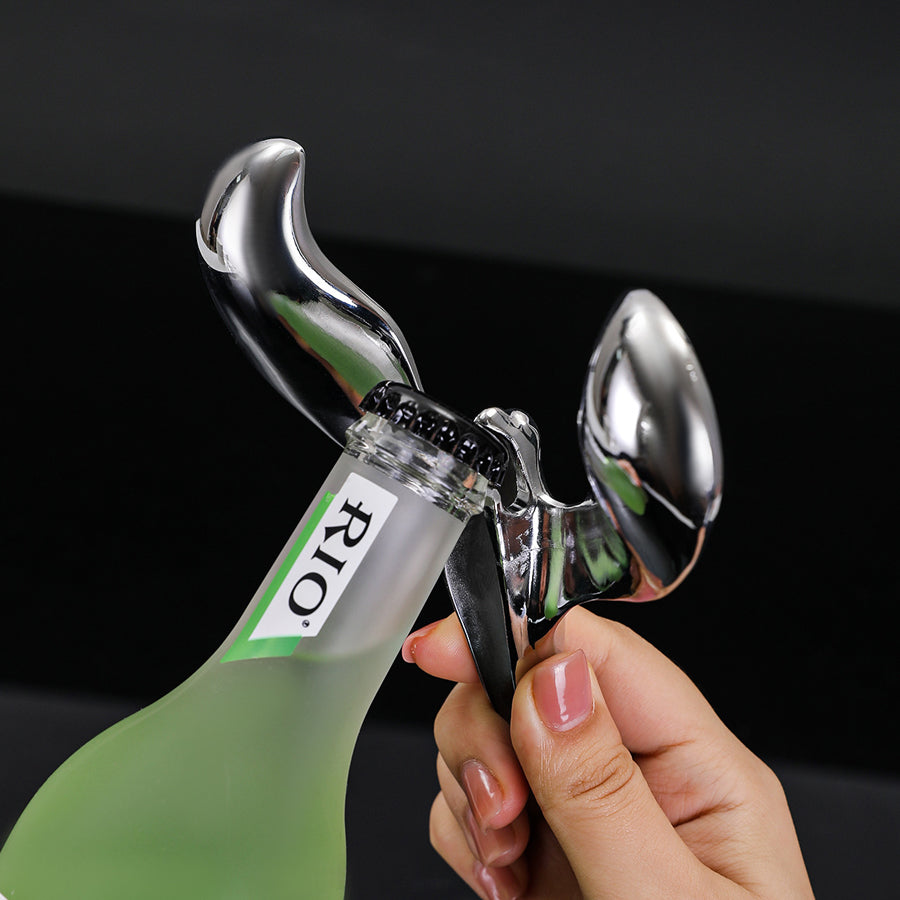 Stainless Steel Eagle Bottle Opener – Multi-Functional Zinc Alloy Tool for Beer & Wine