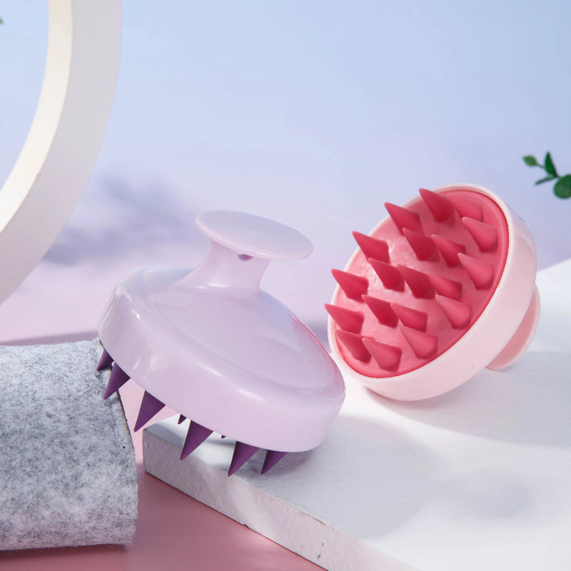 Silicone Scalp Massager with Shampoo Brush - Dandruff Control, Anti-Itchy Shampoo Comb, Personal Care Products