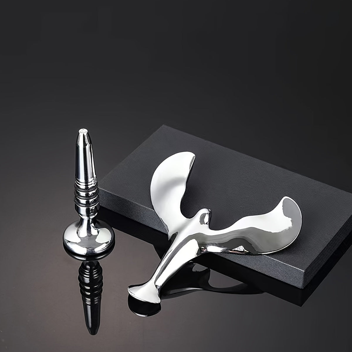 Stainless Steel Eagle Bottle Opener - Unique Balanced Bird Design, Multi-Functional Zinc Alloy Beer & Wine Opener with Smooth Lever Action, 5.51" x 4.09", No Power Needed, Beer Opener|Stylish Bottle Opener|Winged Design
