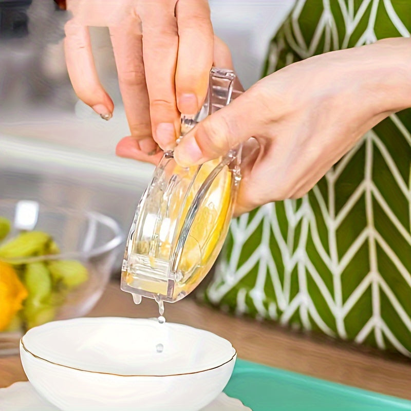 5pcs Elegant Bird-Shaped Acrylic Lemon Juicer - Transparent, Easy-to-Clean Manual Citrus Squeezer with Dishwasher Safe Design - Perfect for Fresh Lemonade & Healthier Drink Alternatives, Lemonade Stand Supplies